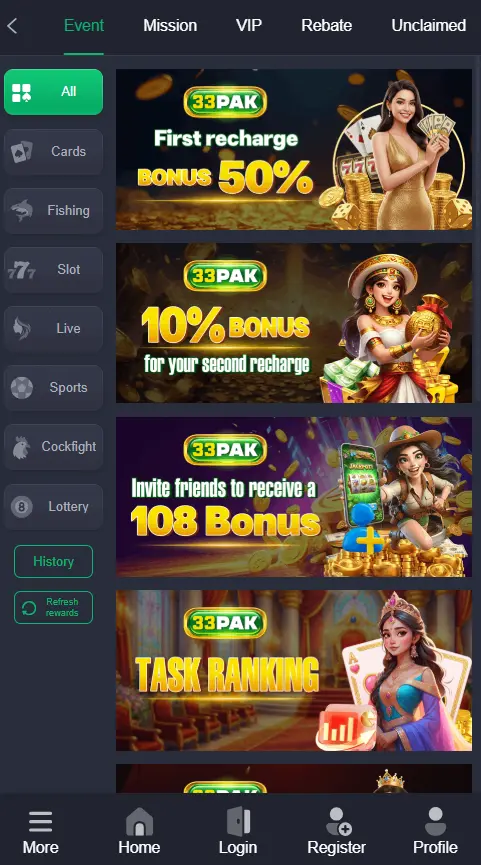 33PAK Game APK
